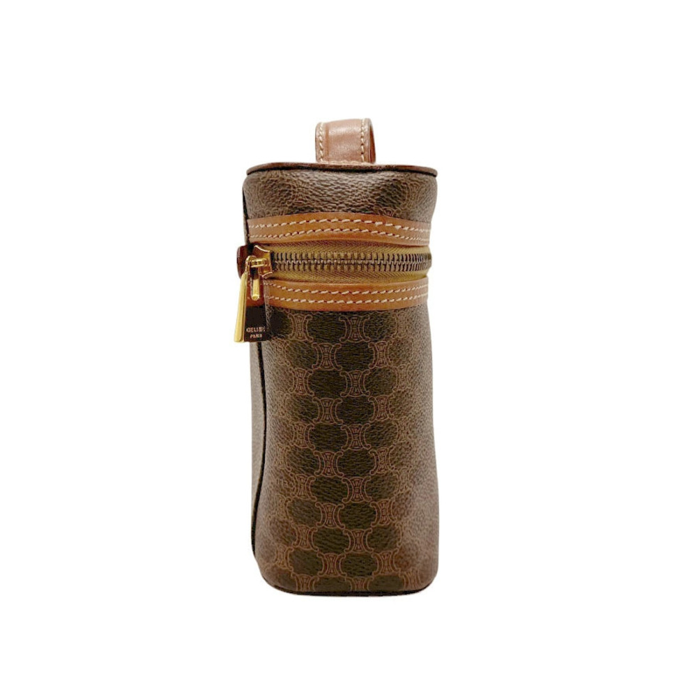 Celine canvas Macadam handbag brown